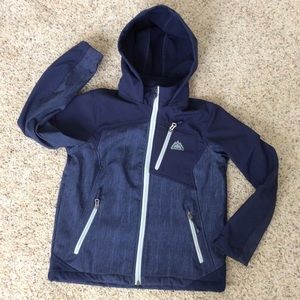 Snozu Youth Hooded FullZip Fleece Lined Jacket Sz M (10-12) Activewear